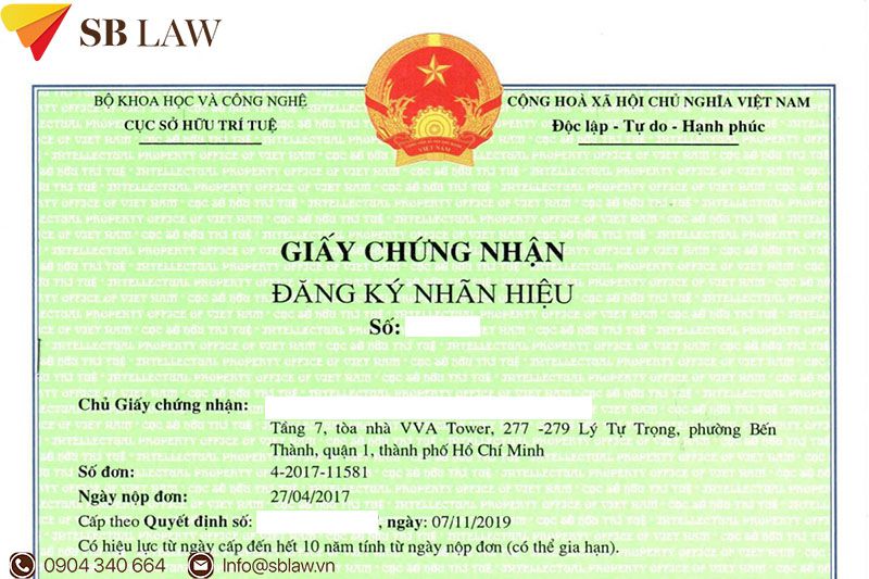 Thủ tục gia hạn giấy chứng nhận đăng ký nhãn hiệu - SBLAW