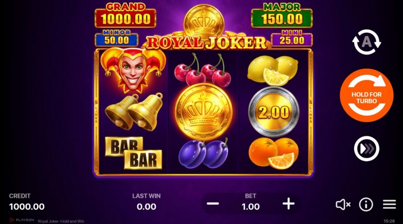 Opis portu Royal Joker: Hold and Win